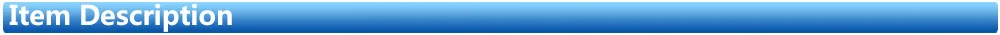 Item Description