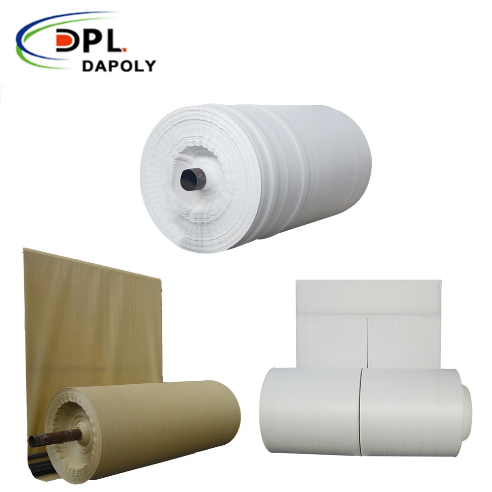 PP Woven tubular fabric woven polypropylene fabric roll tubular bag roll polypropylene fabric rolls
