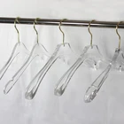 2019 Hot selling Factory sale crystal clear acrylic clothes hanger