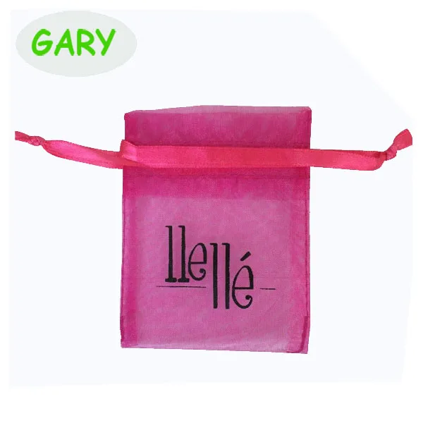 free sample organza bag small drawstring organza present bag