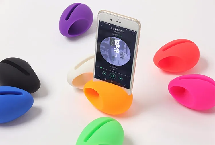 custom portable egg shape silicone amplifier - ANKUX.COM