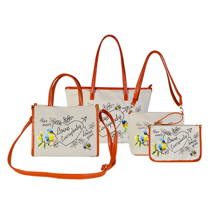 hot sale high quality organic muslin shopping cotton canvas tote