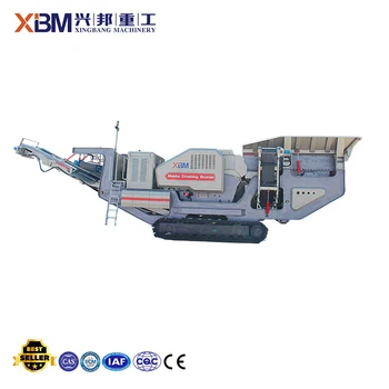 XBM crushing plant portable/ stone crusher mobile /trituradora movil