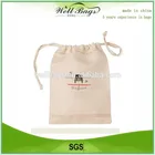 hot sell promotional eco canvas cotton fabric shoe bag