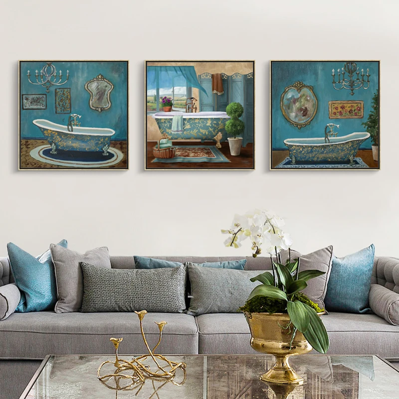 Modern-Retro-Bathroom-decor-Wall-Painting-Art-Poster-Modular-Picture-for-Living-Room-Canvas-Painting-Art (1)
