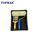 China manufacturer supply European design decorative paint roller brush set