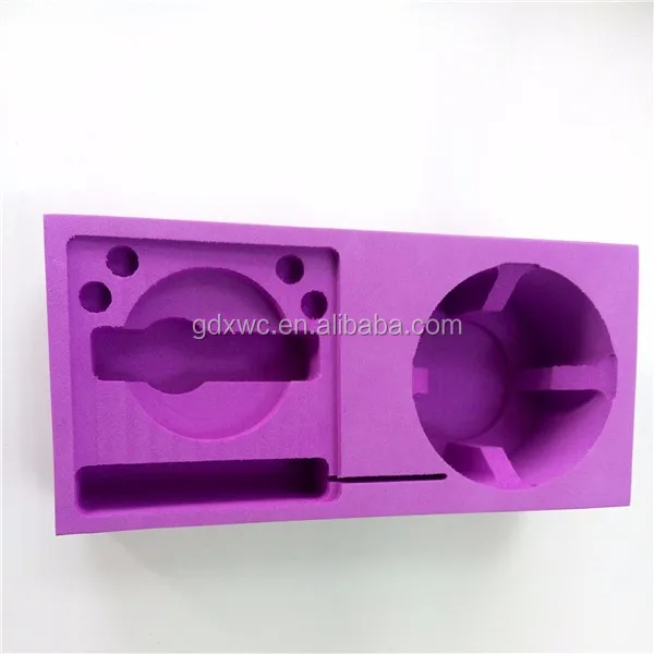 custom die cut 3D packing eva pe epe foam insert packing foam liner insert CNC cutting pack