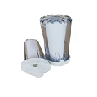 10 inch 4 point 6 copper tap water transparent front filter PP cotton single stage water purifier