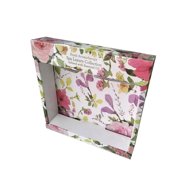 packaging box color box custom printing bath salt paper box