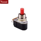 12mm Red Push Button Type OFF-(ON) waterproof toggle switch
