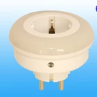 German plug in LED night Light adapter with day night sensor