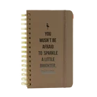 Custom unique design 150 page field agenda notebook for business planner
