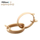 precision milling peek part cnc plastic 5 axis machining service