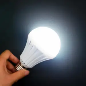 housing rechargeable led bulb 9w emergency b22 light lamp for