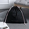 Black cotton Custom wholesale dust bag for handbag