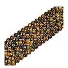 Stonetotal hot arrival gemstone wholesale round beads tiger eye 4mm-14mm AA quality for jewelry making