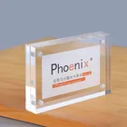 4 × 6 "5 × 7" 6 × 8 "8 × 10" アクリルマグネットフォトフレームブロック額縁
