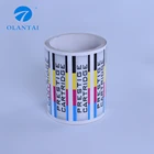 Customized printing waterproof adhesive packaging label