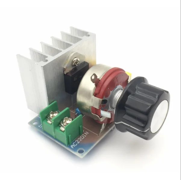 Electric Voltage Speed Controller, LM2596, 220V, 4000W, SCR - detail 4