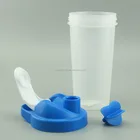 wholesale protein shaker bottle protein with plastic mixing ball