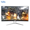Best selling 165h 24inch curve surface new rotating lifting base LCD gaming monitor