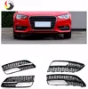 RS3 Style ABS Fog Lamp Grill Covers Trim For Audi A3 Sportback Hatchblack 2014-2016 (Not S Line/RS3)