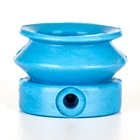Soft silicone rubber suction cup sucker with side hole