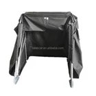 New Black Coating Waterproof Bike Motorcycle Cover 600D Oxford Black Sray Frame Motorcycle Storage Tent