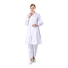 OEM custom unisex 100% polyester lab coat
