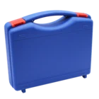 Custom injection molded pp material hard shell plastic case with soft egg shape foam insert