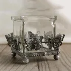 Antique Iron Vintage Unique Home Good Antiques Candle Holder
