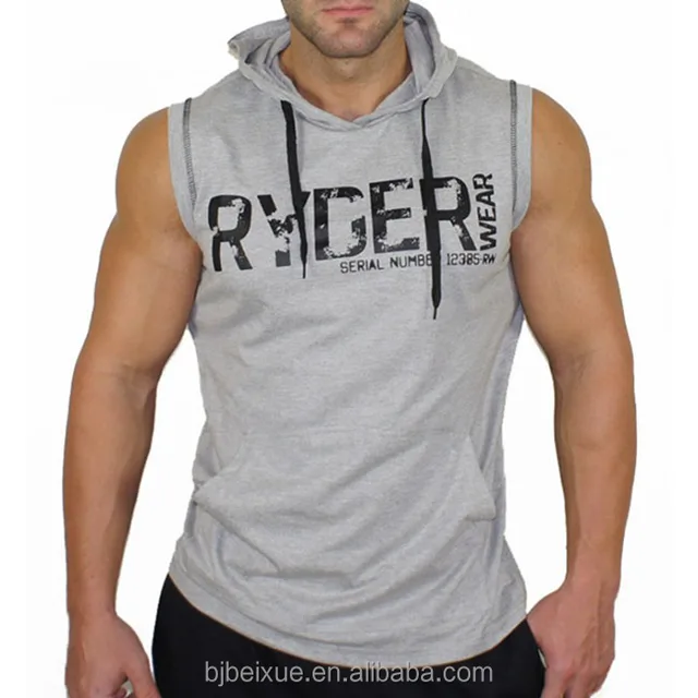 high quality custom slim fit training sports wear sleeveless gym