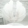 Wholesale cake decoration 18*21cm white wings feather