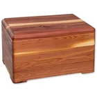 Factory custom Wooden Pet Cremation Urns cedar wood urns