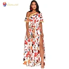 Indian dress online shopping beautiful dress one shoulder ruffle long dress