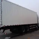 shacman 8x4 used cargo van trucks for sale