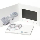 Greeting Cards Wedding Invitations Touch Screen LCD Video Brochure Screen