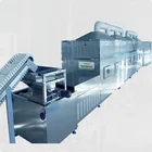 2019 tunnel type industrial microwave pet dog food fish food drying machine dryer
