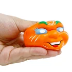 Pu Toy Pu Kawaii Squishy Toy Stress Relief Halloween Pumpkin Kawaii Pu Squishies Toy