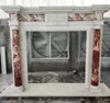 Hand carved decoration marble fireplace modern culture