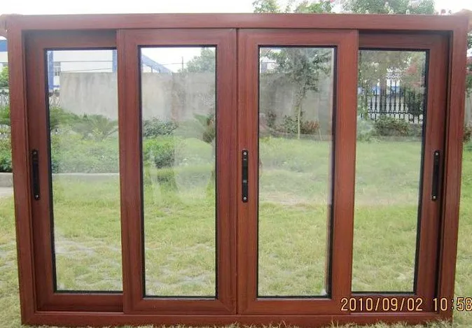 aluminum sliding window
