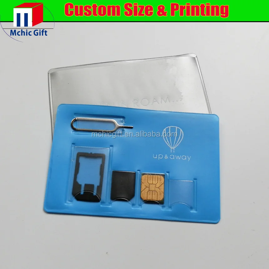 Customized Plastic Pvc Sd Card Holder Micro Nano Card Holder Buy Pvc