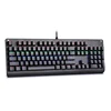 Hot Sell Best Value Brand Rainbow Backlit Custom LOGO Gaming Computer Keyboard