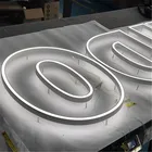 3d light box letter sign metal channel letters led letter lights for outdoor advertising