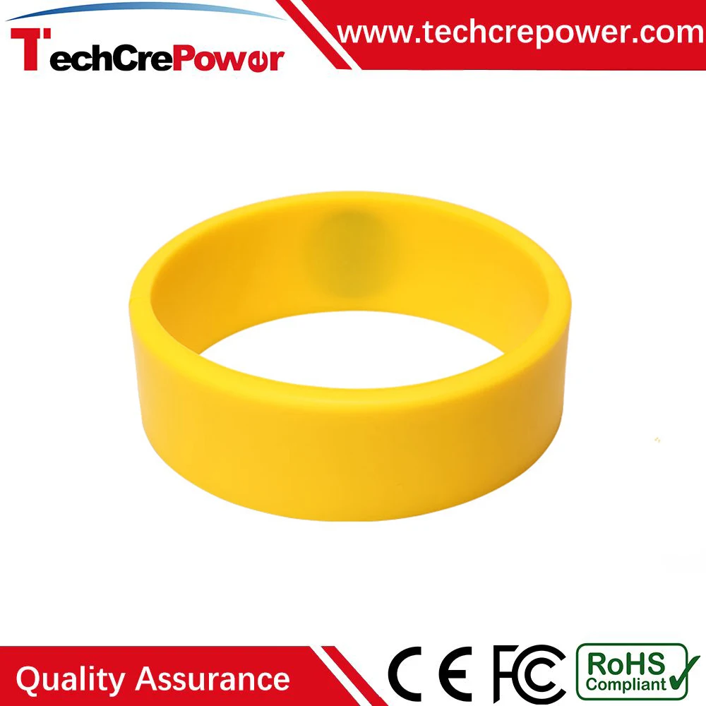quality f08 waterproof bracelet rfid custom silicone wristband