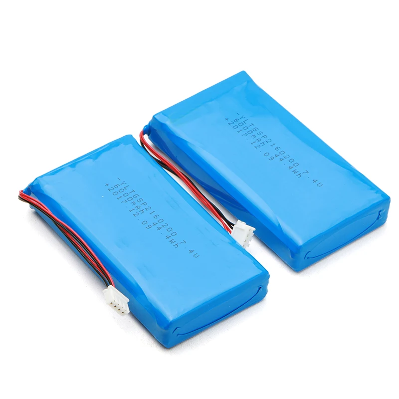 Rechargeable Lipo 2s1p Lithium Li Ion Polymer Battery Pack 7 4v 6000mah