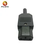 Rewireable IEC C13 Female Inline Socket Adapter Plug 10A 250V