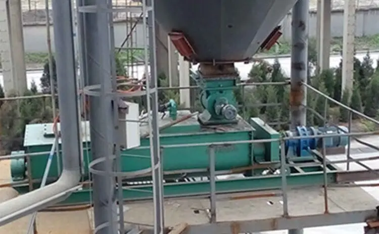 Rice Rusk Ash Double Shafts Flyash Humidifier for Thermal Power Plant