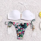 Custom printed bikini style sexy pattern lingerie women bikini 2018
