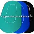 rubber backing poker table top/poker mat